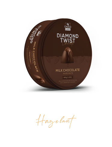 diamond twist milk chocolate