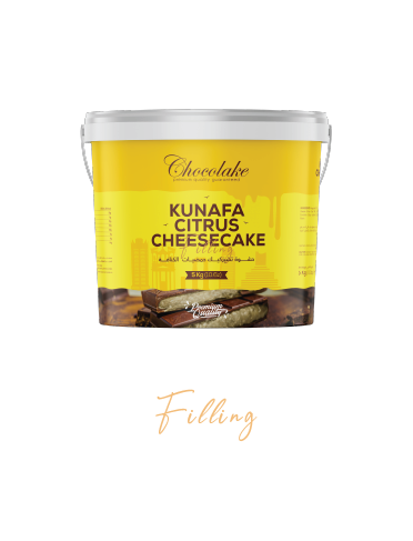 kunafa citrus cheesecake