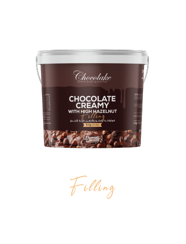 chocolate creamy with high hazelnut