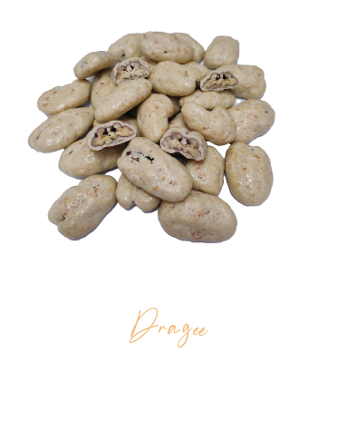 white chocolate and lotus pecan